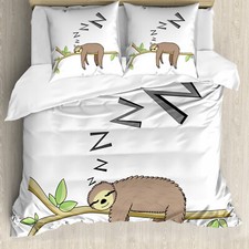 Sloth Duvet Cover Arboreal