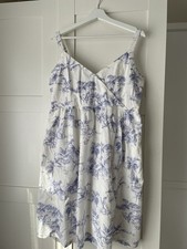 Fat face blue white - fat, linen
