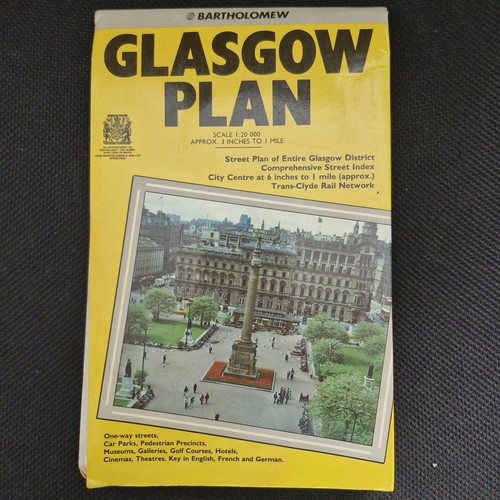 Official glasgow city plan - city,
