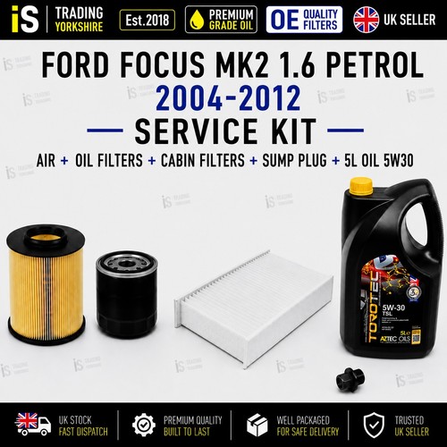Service kit filters air - service, oil