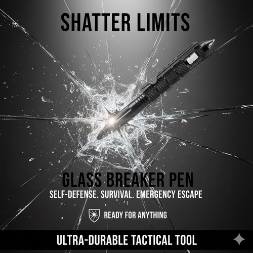 1pcs tactical pen - 1pcs,