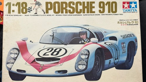 Tamiya porsche 910 kit - 1/18,