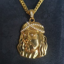 Gold Jesus Piece Set