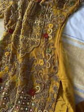 Asian Pakistani Haseens Mehndi Wedding Bridal Party Lehnga And Shirt