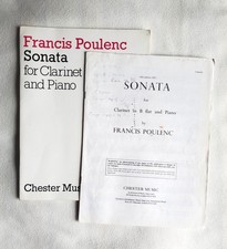 Poulenc, Sonata for clarinet