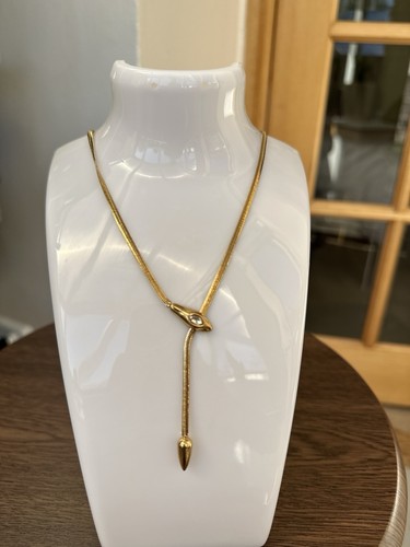 Snake pattern necklace - pattern, for
