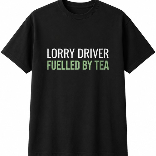 Lorry driver fuelled tea - driver, by
