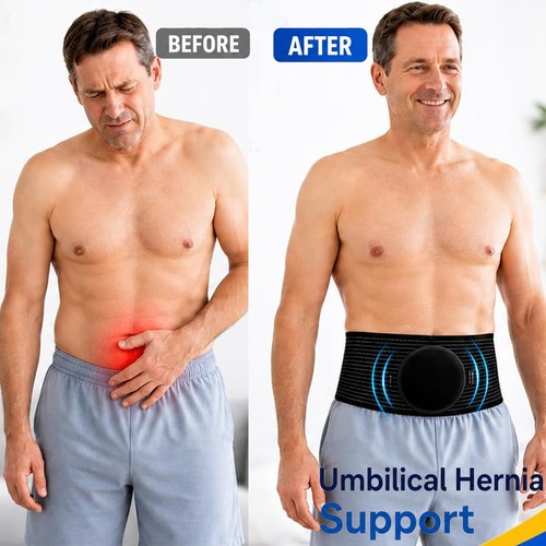 Umbilical hernia belt - hernia, men