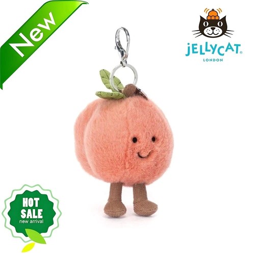 Jellycat amuseable peach bag - peach,