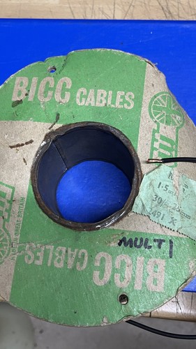 Bicc 5mm black multi - 1.5mm,