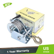 Hand Winch 600 lbs Heavy Duty