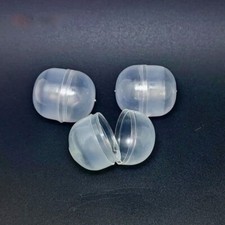 250 X Transparent Empty Vending Machine Toy Capsules 30mm x 35mm