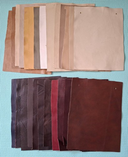 Genuine upholstery leather - , off