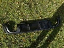 Audi RS3 8V 2017 Rear Diffuser OEM Gloss black
