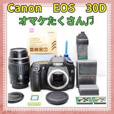 Canon EOS 30D DSLR Camera with EF 55-200mm Lens Accessories Included