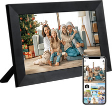10 Inch Digital Photo Frame Style Picture Display Gift WiFi Touch Screen w/32 GB