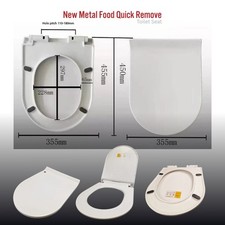 Luxury D-Shape Toilet Seat