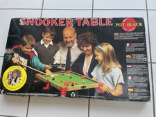 RARE MINI SNOOKER TABLE VINTAGE 80s Pot Black Steve Davis Endorsed Boxed