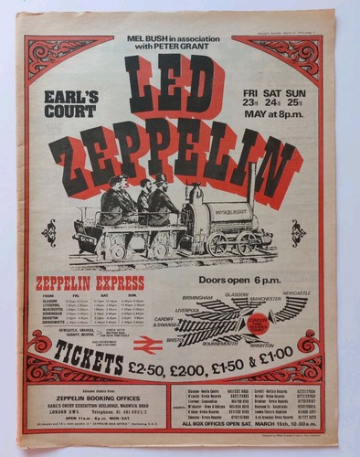 Led zeppelin original 1975 - -,