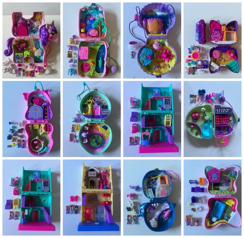 Polly pocket sets playsets - -,