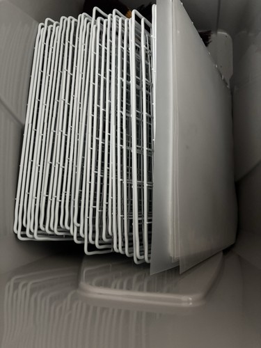 White metal wire - white,
