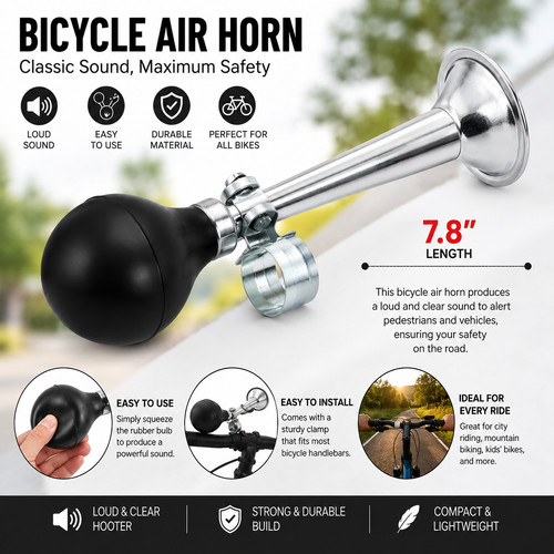 Retro bicycle air - air, loud