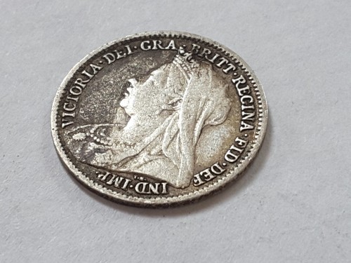 Victoria silver threepence - silver,