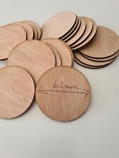 Wooden Circle Disk Shape Craft