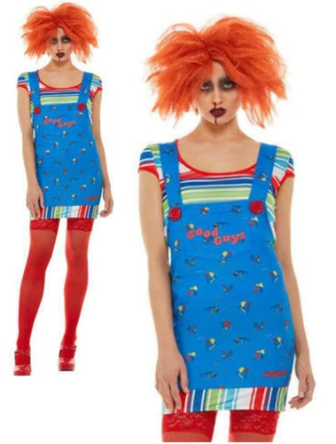 Ladies chucky costume childs - chucky,