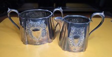 Electroplated Silver Milk Jug