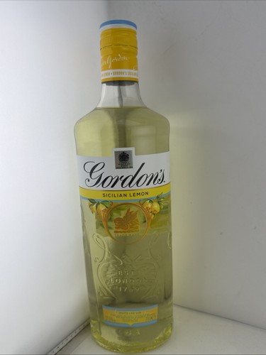 Gordon sicilian lemon gin - gordon’s,