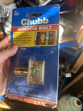 Chubb Wooden Window  Security Rack Bolts 2pk