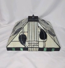Tiffany Style Vintage Multicolour Stained Glass Lamp Shade Light Shade 12" Dale