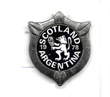 Scotland - 1978 World Cup Argentina - Coffer Insert - Football Pin Badge