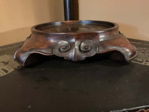 Antique hand carved rosewood - hand,
