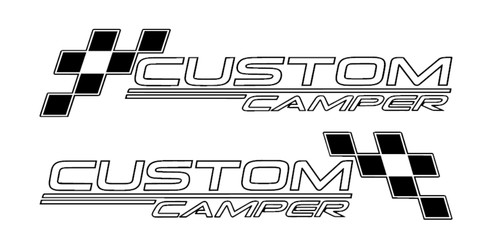 Camper decals stickers - camper,