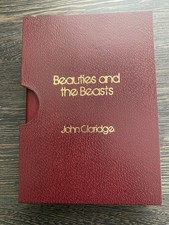 Carp fishing Leather bound copy of ‘Beauty and the Beasts’ by John claridge