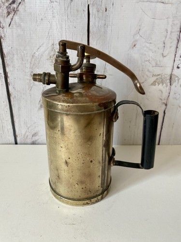 Vintage brass copper - &, manual