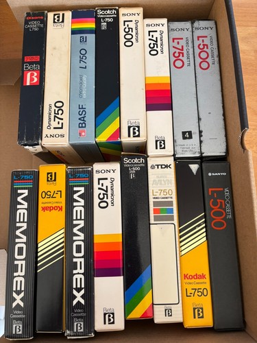 Video tape stock - tape, betamax