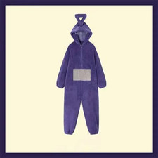 Kids /Adult Teletubbies Costume Lala Disi Onesis Cosplay Jumpsuit Pajama Gift