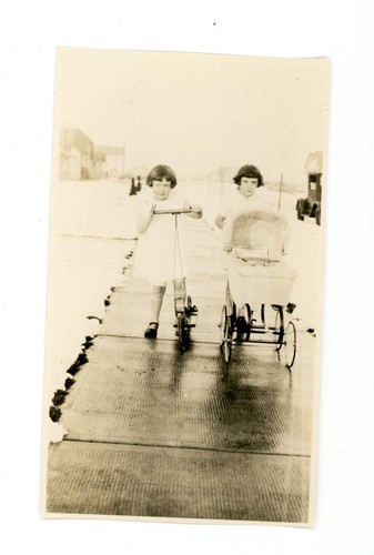 Vintage antique snapshot photo