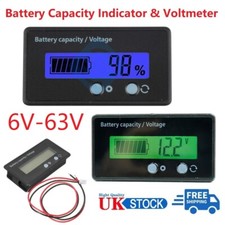 LCD Battery Capacity Indicator