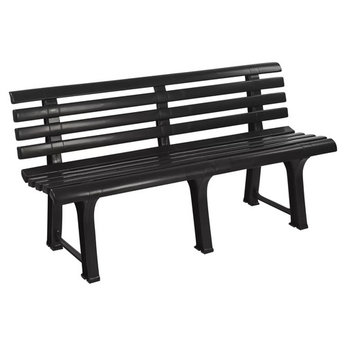Plastic garden bench - plastic,