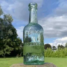 Glass Bottle W Forsyth Wine