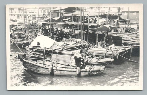 Junk boats fishing pier - at,