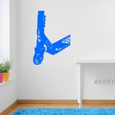 Stunt Scooter Kids Children Sport Street Ride Wall Stickers Decal DIY Deco A103