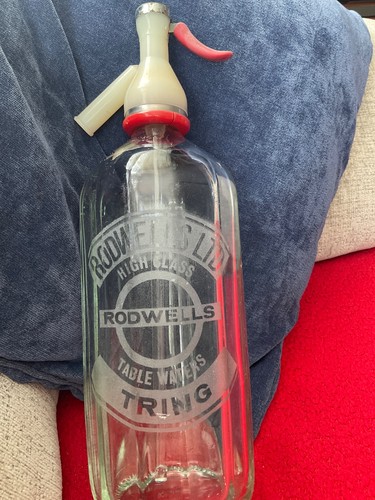 Vintage acid etched soda - acid,