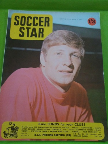 1968 soccer star magazine - 1968,
