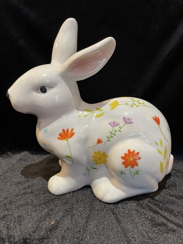 Large white ceramic - white, rabbit