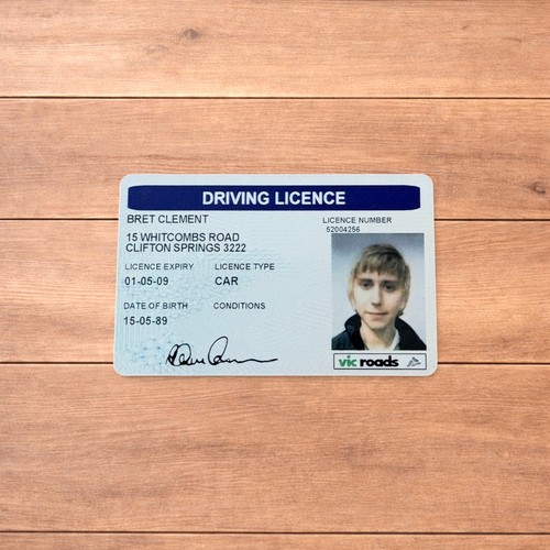 Bret clement driving licence - bret,